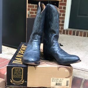 Lightly used Charcoal boots
